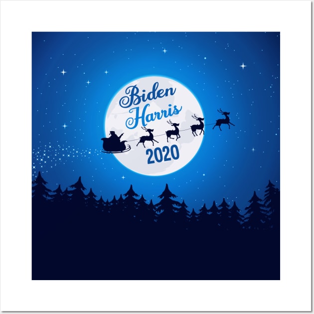 Biden Harris Christmas 2020 Wall Art by epiclovedesigns